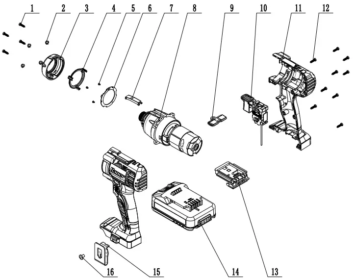 Parts List and Diagram