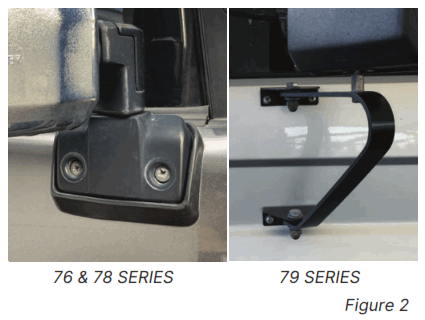 SAN HIMA SH TMLC79 8418 SLI Towing Mirrors - fig 2