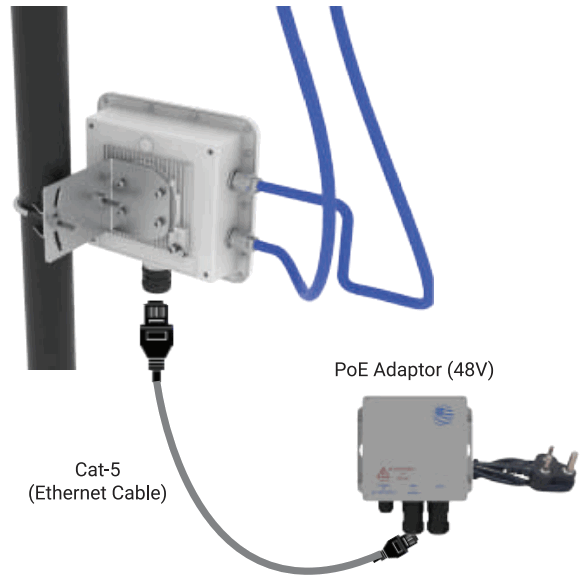 IO by HFCL ion4e Wi Fi 5 2x2 Outdoor Access Point - 11