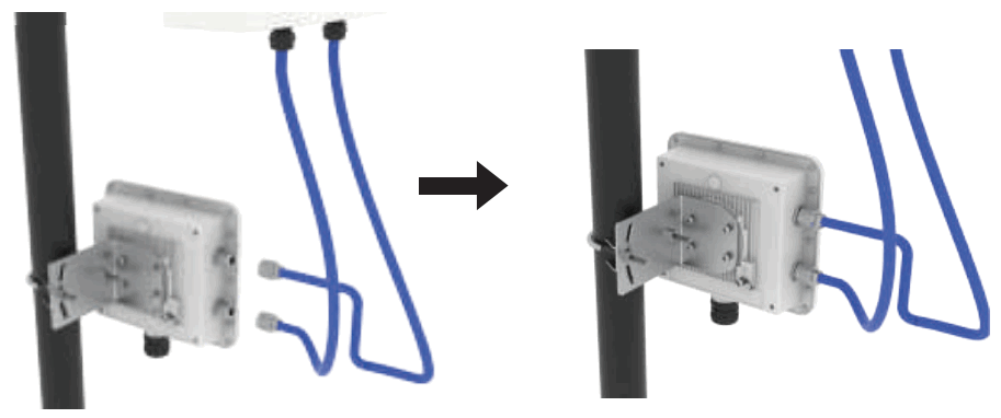IO by HFCL ion4e Wi Fi 5 2x2 Outdoor Access Point - 9