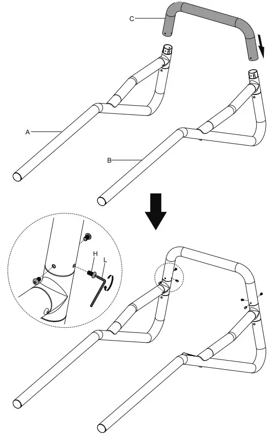 TRIPP LITE DMCSP4560HDS Heavy Duty Streamline Portrait Mobile Cart - Figure 2