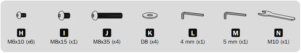TRIPP LITE DMCSP4560HDS Heavy Duty Streamline Portrait Mobile Cart - Package P