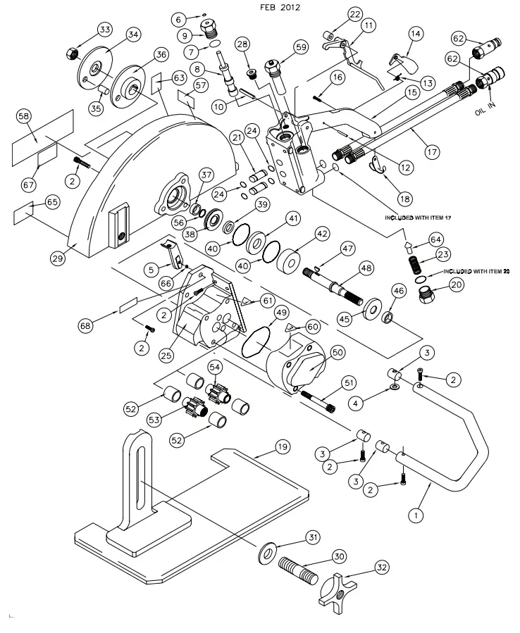 STANLEY CO23 Underwater Cut Off Saw-FIG2