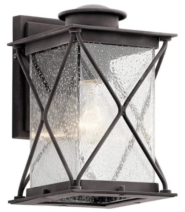 KICHLER-49743WZCL18Argyle1-Light-10-25-Inch-Weathered-Zinc-Dark-Sky-Outdoor-Wall-Light-product