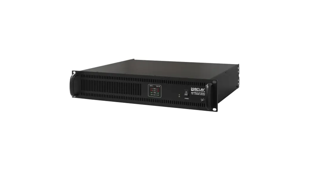 Ecler Ehsa2-150 High Impedance Amplifiers User Manual Ecler Ehsa2-150 High Impedance Amplifiers User Manual