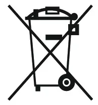 hama 00182606 MC-300 Optical 3-Button - Note on environmental protection