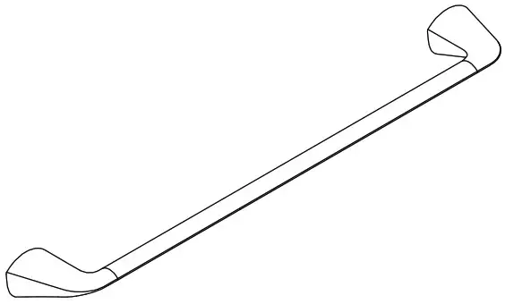 KOHLER K-R31181 Avail 24 Inch Towel Bar