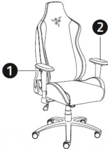 RAZER ISKUR X Gaming Chair User Guide