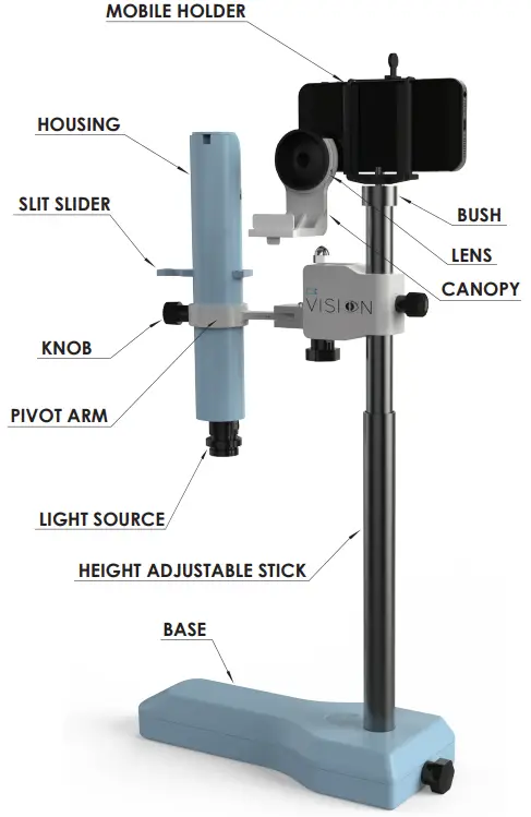 VISION C3 Prototypes Portable Slit Lamp - fig 1