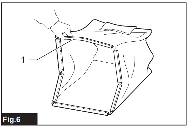 Assembling grass basket