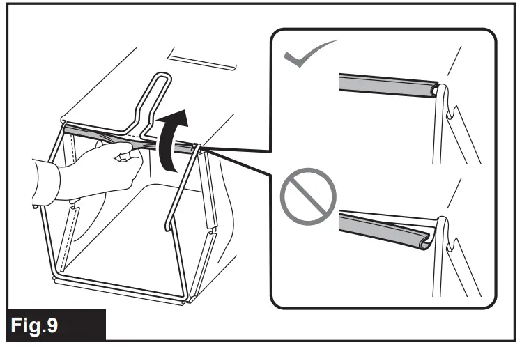 Assembling grass basket