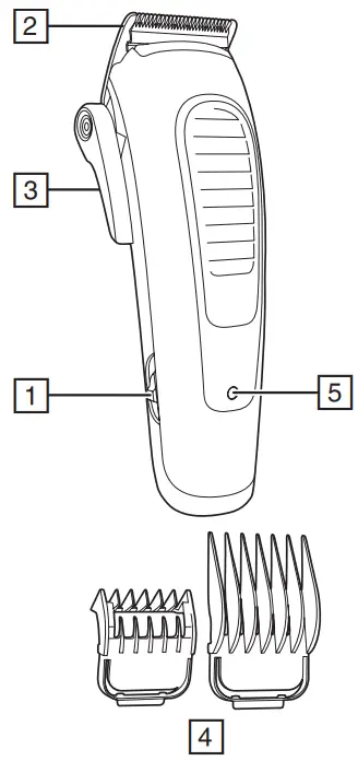 REMINGTON-HC450-Stylist-Hair-Clipper-Classic-Edition-fig-2