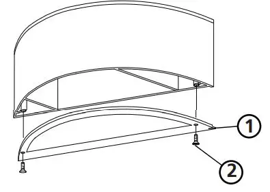 HINKLEY-1662-Luna-5-Inch-Tall-2-Light-LED-Outdoor-Wall-Light-fig 2