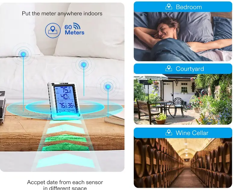 VIVOSUN-Z-001-Indoor-Outdoor-Thermometer-fig-4