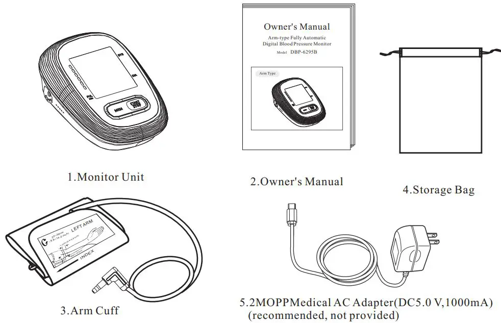 SEJOY-DBP-6295B-Arm-Type-Fully-Automatic-Digital-Blood-Pressure-Monitor-FIG 5