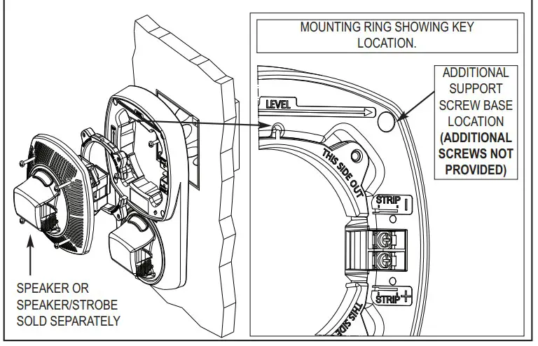 POTTER FEP-A Wall Mount Expander Plate - fig 6