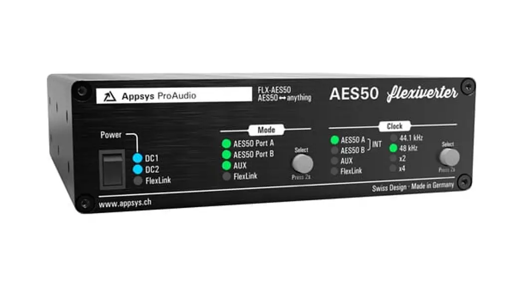 Flexiverter Flx-aes50 Aes50-to-anything Digital Audio Converter User Manual