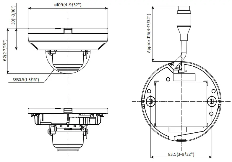 i PRO WV U2540LA U Series Compact Network Camera - Appearance 1