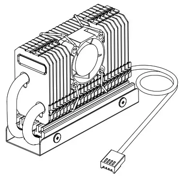 GRAUGEAR G M2HP04 F Heat Pipe Cooler