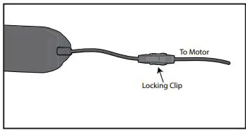 GLIDEAWAY CB1810RF-K MICA Adjustable Base Owner’s Manual - Insert one end of the DC cord into the power supply