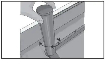 GLIDEAWAY CB1810RF-K MICA Adjustable Base Owner’s Manual - Insert the legs into the threaded holes at each corner of the base