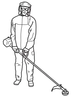 Husqvarna String Trimmer 122C-122LK-- position2