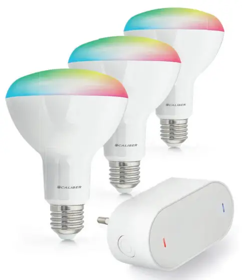 CALIBER HBT-BR30 RGB and White Color Bluetooth -