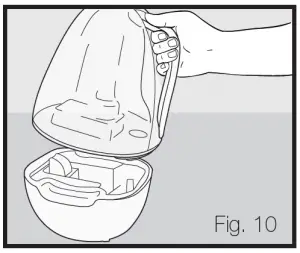 Homedics UHE-CM25 Cool Mist Ultrasonic Humidifier Instruction Manual and Warranty Information