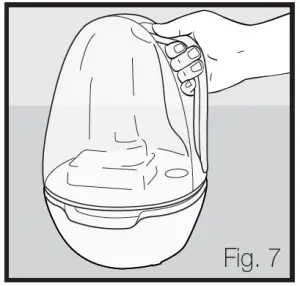 Homedics UHE-CM25 Cool Mist Ultrasonic Humidifier Instruction Manual and Warranty Information