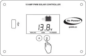 DOMETIC GP-PWM-10-FM 10 AMP PWM Solar-CHARGING PROFILE