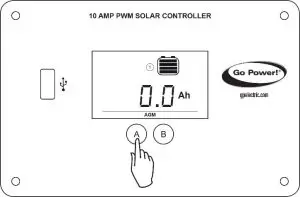 DOMETIC GP-PWM-10-FM 10 AMP PWM Solar-HOURS CHARGED