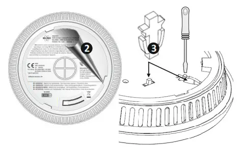 ELRO FV4310 Smoke and Monoxide Detector- device
