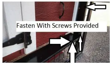 OverEZ 1327565 15 ft. Rugged Ranch Chicken Run Adapter fig1