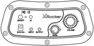 X Rocker 5127301 2.1 Wireless SE Video Gaming Floor Rocker
