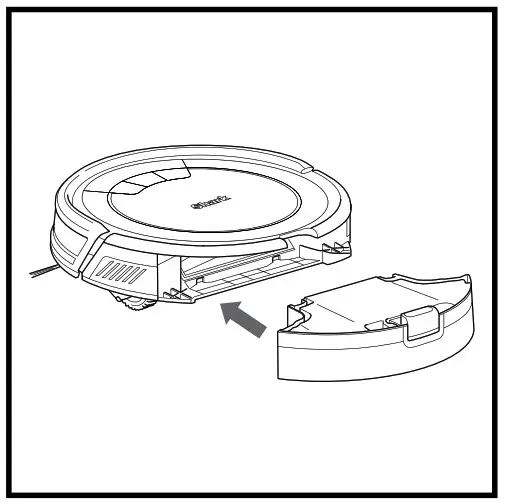 Shark 700 Series AV753 Ion Robot Vacuum Cleaner- CLEANING THE FILTER 4