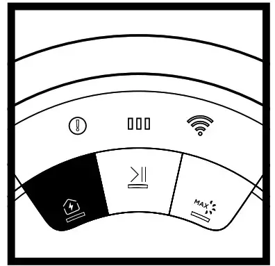 Shark 700 Series AV753 Ion Robot Vacuum Cleaner- DOCK BUTTON