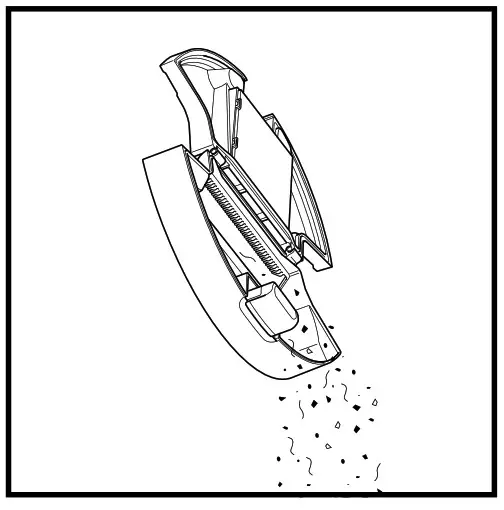 Shark 700 Series AV753 Ion Robot Vacuum Cleaner- EMPTYING THE DUST BIN 3