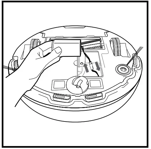 Shark 700 Series AV753 Ion Robot Vacuum Cleaner- REPLACING THE BATTERY 2