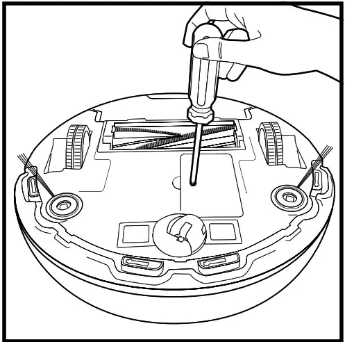 Shark 700 Series AV753 Ion Robot Vacuum Cleaner- REPLACING THE BATTERY 3