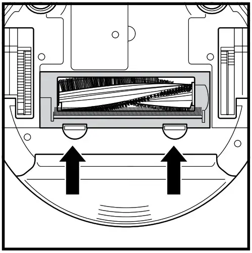 Shark 700 Series AV753 Ion Robot Vacuum Cleaner- SURFACE BRUSHROLL