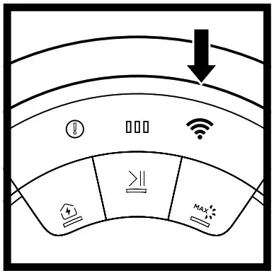 Shark 700 Series AV753 Ion Robot Vacuum Cleaner- WI-FI INDICATOR