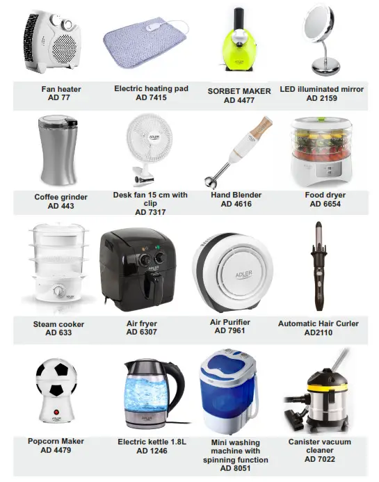 ADLER AD 6001 Electric Oven 35L 1500W- 1