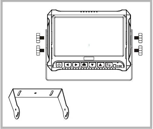 SAFE FLEET 4CH Digital Wireless Rear View Camera System fig5