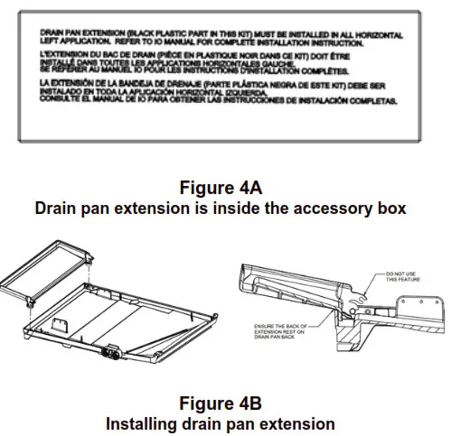 Amana IO-4003 Horizontal Two-Way Indoor Coil with Internal TXV - Figure 4A