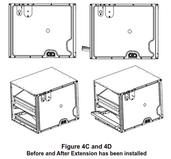 Amana IO-4003 Horizontal Two-Way Indoor Coil with Internal TXV - Figure 4C