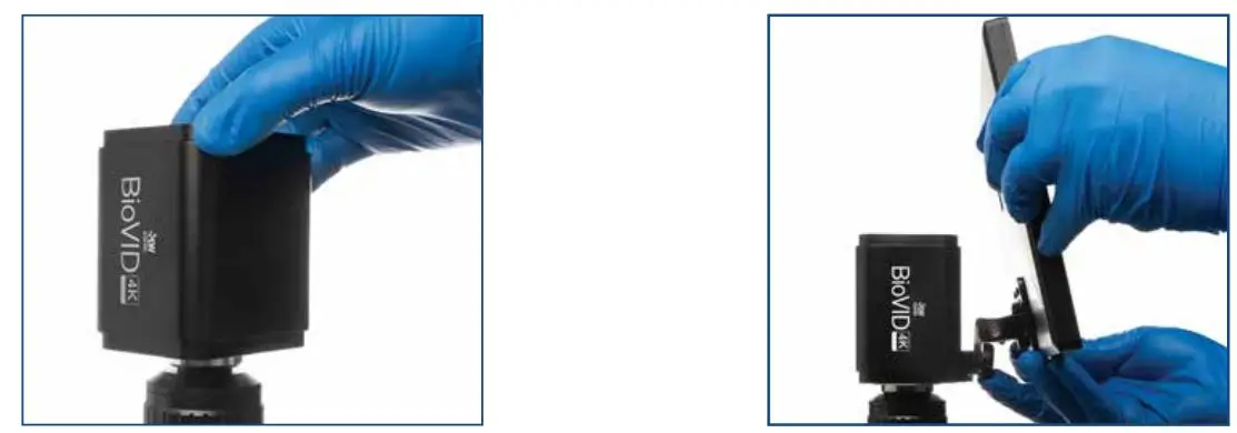 JorVet MKT-7.5.3-L-304.001 BioVID 4K Ultra HD Camera Instruction Manual - BioVIEW Camera Monitor Instructions