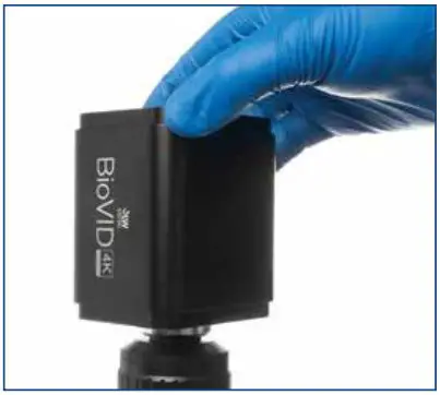 JorVet MKT-7.5.3-L-304.001 BioVID 4K Ultra HD Camera Instruction Manual - Setting Up Your Camera