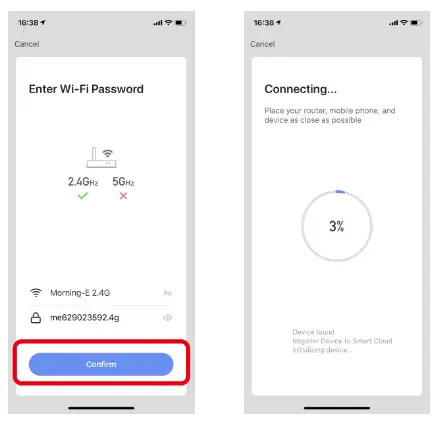 tuya HF201607 WiFi+RF Fan Light Switch Fan Switch - Password and click