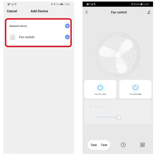 tuya HF201607 WiFi+RF Fan Light Switch Fan Switch - Step 1