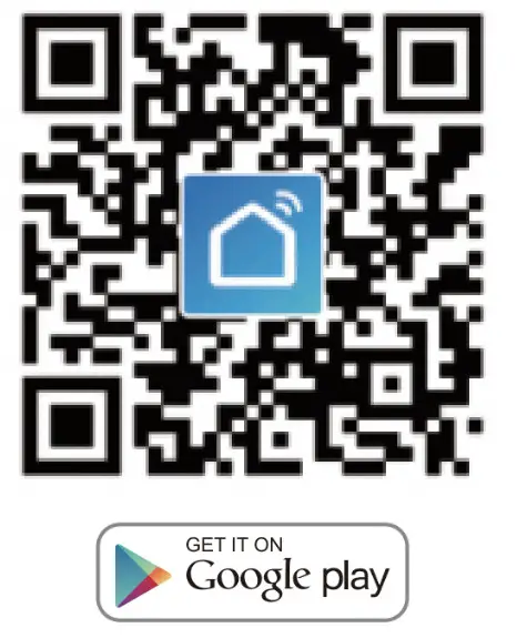 tuya HF201607 WiFi+RF Fan Light Switch Fan Switch - qr